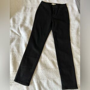 Madewell Skinny Skinny Ankle Jeans in Black 28